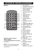 Предварительный просмотр 8 страницы Memorex Mi1200 Manual