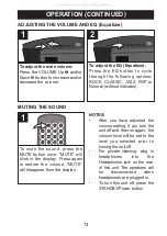 Preview for 13 page of Memorex Mi1200 Manual