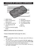 Preview for 5 page of Memorex Mi2013-BLK - Portable Speakers With Digital Player Dock User Manual