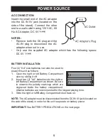 Preview for 6 page of Memorex Mi2013-BLK - Portable Speakers With Digital Player Dock User Manual