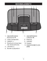 Preview for 15 page of Memorex MI2290 - Portable Speakers With Digital Player Dock User Manual