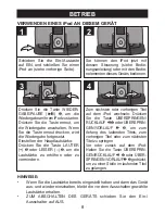 Preview for 20 page of Memorex MI2290 - Portable Speakers With Digital Player Dock User Manual