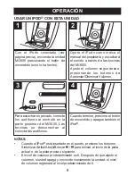 Предварительный просмотр 25 страницы Memorex MI3005 - iMove Portable Speakers User Manual