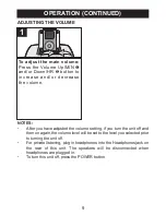 Preview for 9 page of Memorex Mi4019-BLK User Manual