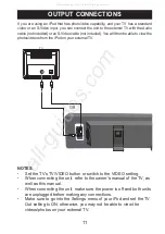 Preview for 11 page of Memorex MiHTS3202 - 32" Front Sound Speaker System Operation User'S Manual