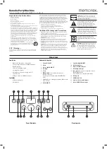 Memorex MJB179 User Manual preview