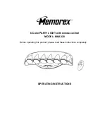 Preview for 1 page of Memorex MKA320 Operating Instructions