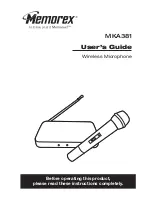 Preview for 1 page of Memorex MKA381 User Manual