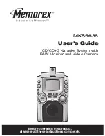 Memorex MKS5636 User Manual preview