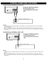 Предварительный просмотр 10 страницы Memorex MKS8730 User Manual