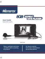 Preview for 1 page of Memorex MMP9008 - 8GB USB 2.0 User Manual