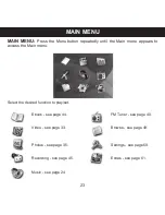 Preview for 24 page of Memorex MMP9008 - 8GB USB 2.0 User Manual