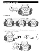 Предварительный просмотр 9 страницы Memorex MP 31 30 User Manual