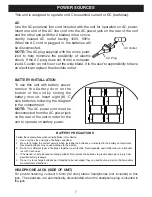 Preview for 8 page of Memorex MP3844 - Portable CD Boombox User Manual