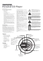 Preview for 1 page of Memorex MPC600B Quick Start Manual