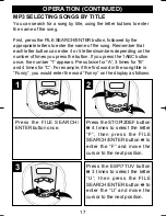 Preview for 18 page of Memorex MPD8506 Operating Instructions Manual