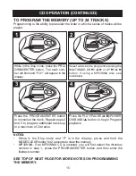 Preview for 16 page of Memorex MPD8860 - CD / MP3 Player User Manual