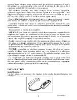 Preview for 3 page of Memorex MPH601 Operating Instructions