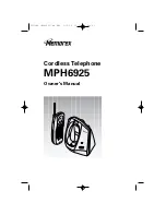 Memorex MPH6925 Owner'S Manual предпросмотр