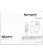 Предварительный просмотр 1 страницы Memorex MPH6931 Owner'S Manual