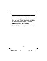 Предварительный просмотр 26 страницы Memorex MSP-PH2400 Operating Instructions Manual