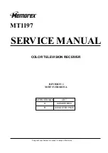 Предварительный просмотр 32 страницы Memorex MT 1197 Service Manual