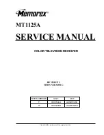 Предварительный просмотр 2 страницы Memorex MT1125A Service Manual