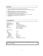 Preview for 2 page of Memorex MT1191V Service Manual