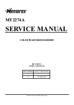 Предварительный просмотр 32 страницы Memorex MT2274A Service Manual