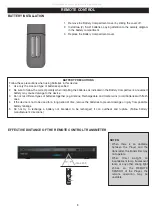 Предварительный просмотр 8 страницы Memorex MVBD2510 - Blu-Ray Disc Player Operation User'S Manual