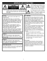 Предварительный просмотр 3 страницы Memorex MVD2029 Operating Instructions Manual