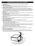 Предварительный просмотр 5 страницы Memorex MVD2029 Operating Instructions Manual