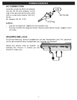 Preview for 8 page of Memorex MVDP1077 User Manual