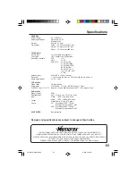 Preview for 64 page of Memorex MVDT2002A Owner'S Manual