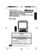 Preview for 1 page of Memorex MVT2135B D Series Owner'S Manual