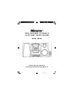 Memorex MX3700 User Manual preview