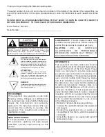 Preview for 2 page of Memorex MX7300 User Manual