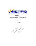 Memorex RF5700 Series User Manual предпросмотр