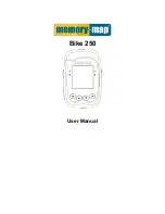 Memory-map Bike 250 User Manual preview