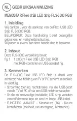 Preview for 4 page of Memostar FLS-3080 RGB Operating Instructions Manual