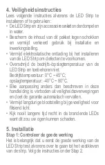 Preview for 5 page of Memostar FLS-3080 RGB Operating Instructions Manual