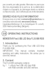 Preview for 14 page of Memostar FLS-3080 RGB Operating Instructions Manual