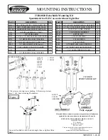 Предварительный просмотр 2 страницы Memphis Shades 2320-0020 Mounting Instructions