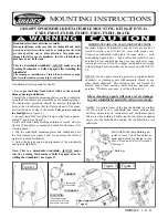 Memphis Shades 2320-0075 Mounting Instructions предпросмотр