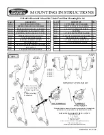 Предварительный просмотр 2 страницы Memphis Shades 2321-0036 Mounting Instructions