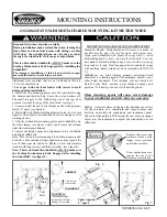 Предварительный просмотр 1 страницы Memphis Shades 2321-0042 Mounting Instructions