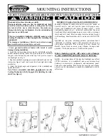 Memphis Shades 2321-0074 Mounting Instructions предпросмотр