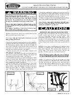 Предварительный просмотр 1 страницы Memphis Shades 2321-0243 Mounting Instructions