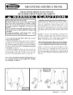 Memphis Shades MEB8819 Mounting Instructions предпросмотр