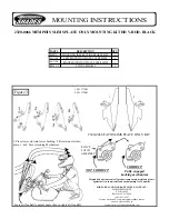 Предварительный просмотр 2 страницы Memphis Shades MEB8875 Mounting Instructions